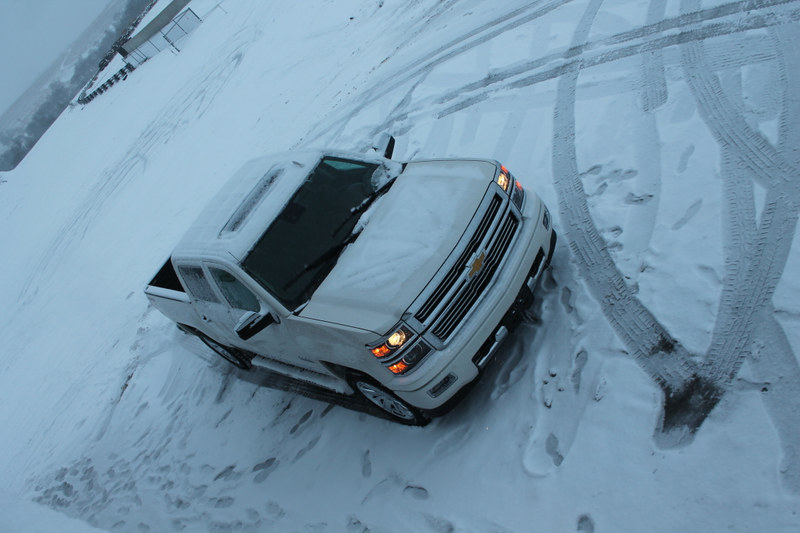 Illustration for article titled I Towed A Dodge Dart In Texas Snow With A Silverado 1500 And Didn't Die